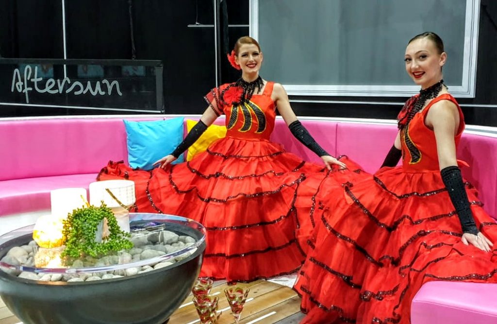 Spanish Dancers on Love Island's Aftersun