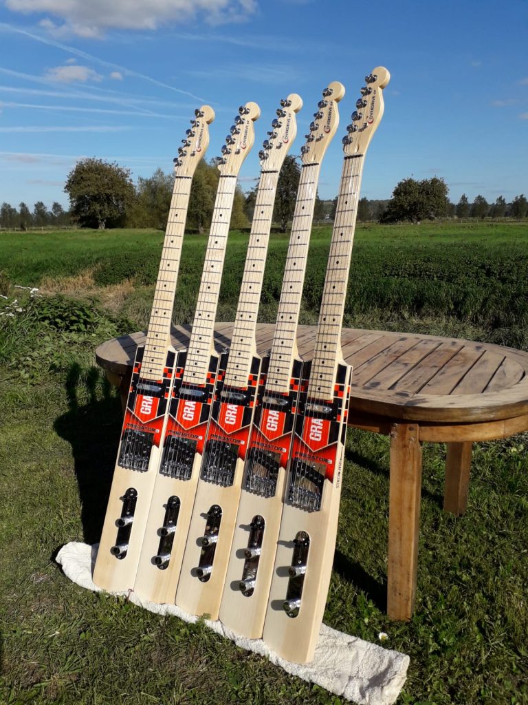 cricket bat guitars